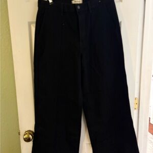 Madewell Women's Black Wide Leg Jeans